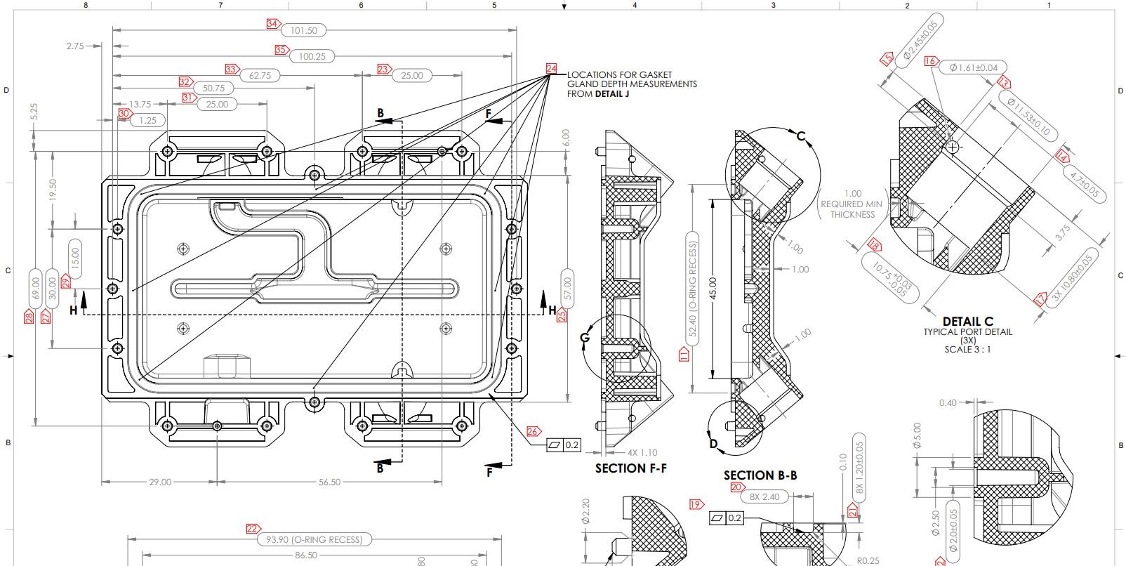 Photo 4: Frame assembly