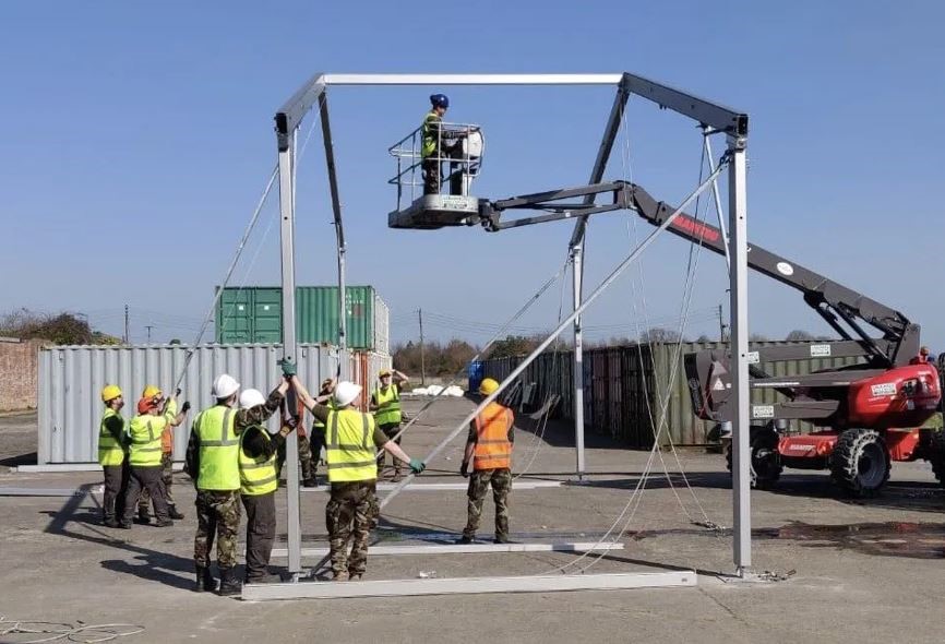 Photo 6: Flow loop diagram